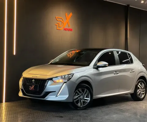 PEUGEOT 208 CATIV PACK 2021 AUTOMÁTICO COM TETO PANORÃMICO