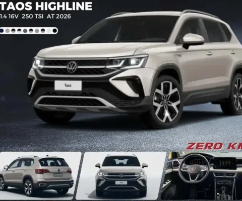 Volkswagen Taos 2025 1.4 250 tsi total flex highline automático