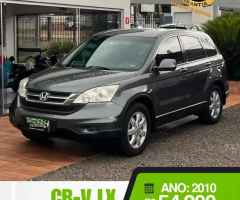 HONDA/CR-V LX  2.0 16v AUTOMÁTICA GASOLINA COMPLETA 2010/2010