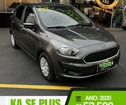 FORD KA SE PLUS COMPLETO MOTOR 1.0 FLEX 2020/2020