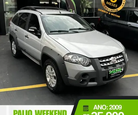 FIAT PALIO WEEKEND ADVENTURE 1.8 16V COMPLETA MANUAL FLEX 2009
