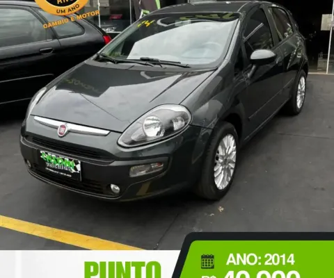 FIAT PUNTO FIRE ATTRACTIVE 1.4 8V COMPLETO MANUAL FLEX 2014