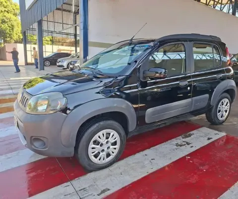 Fiat Uno WAY 1.4 EVO FIRE FLEX 8V 5P - Preta - 2010/2011