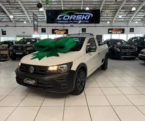 PERICIADO E APROVADO 2024 VOLKSWAGEN SAVEIRO ROBUST 1.6 TOTAL FLEX 16V