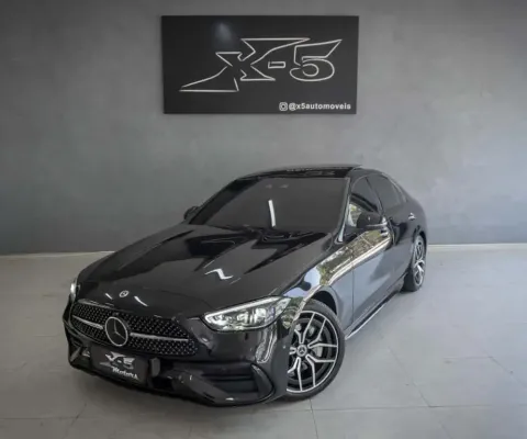 Mercedes-benz C 300 2024 2.0 eq boost híbrido amg line 9g-tronic