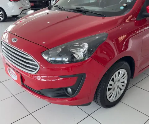 Ford Ka+ Sedan SE 1.0 Flex 4P Manual 2019/2020 Vermelho Impecável