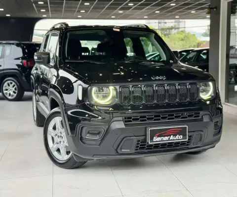 Jeep Renegade Sport T270 1.3 TB 4x2 Flex Aut.  - Preta - 2022/2022