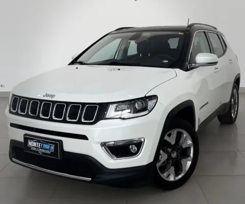Jeep Compass Limited 2.0 Flex - 2018/2018 com Teto Solar Panoramico