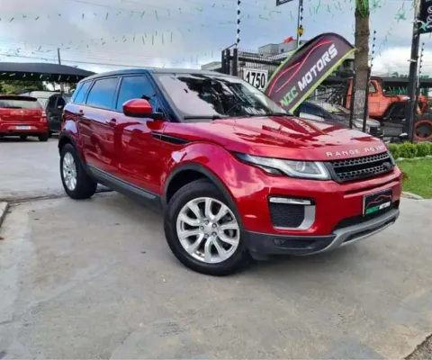 Land rover Range rover evoque 2016 2.0 se 4wd 16v gasolina 4p automático