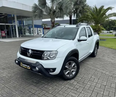 Renault Duster OROCH Dyna. 2.0 Flex 16V Aut.  - Branca - 2018/2019