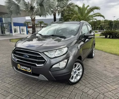 Ford EcoSport TITANIUM 1.5 12V Flex 5p Aut.  - Cinza - 2020/2021
