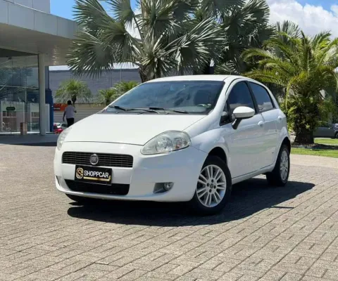Fiat Punto ATTRACTIVE 1.4 Fire Flex 8V 5p  - Branca - 2011/2012