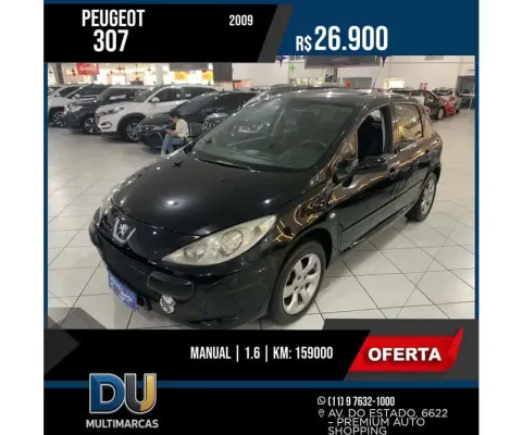 Peugeot 307 2009 1.6 presence pack 16v flex 4p manual