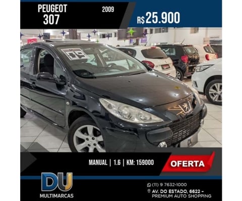 Peugeot 307 2009 1.6 presence pack 16v flex 4p manual