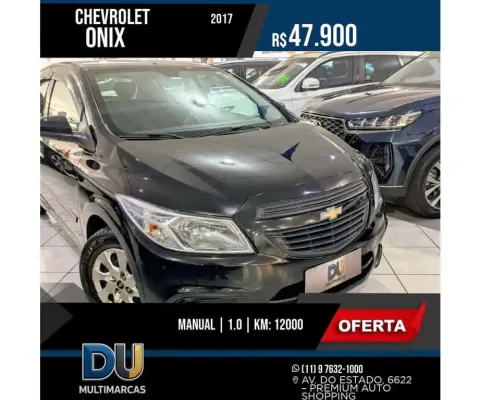 Chevrolet Onix 2017 1.0 mpfi joy 8v flex 4p manual