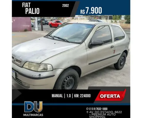 Fiat Palio 2002 1.0 mpi ex 8v gasolina 2p manual
