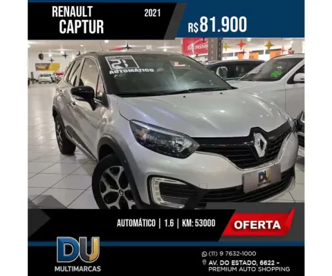 Renault Captur 2021 1.6 16v sce flex life x-tronic
