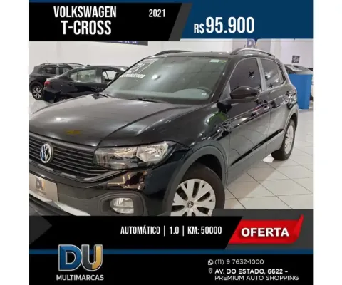 Volkswagen T-cross 2021 1.0 200 tsi total flex comfortline automático