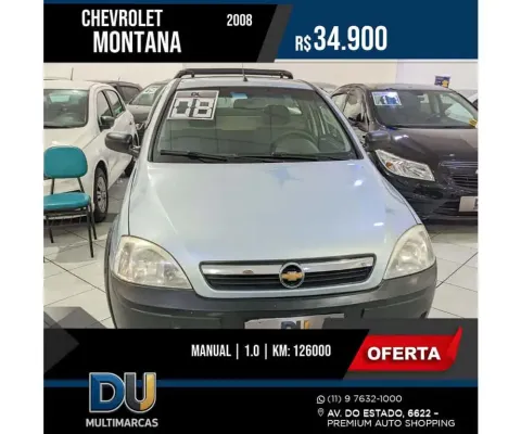 Chevrolet Montana 2008 1.4 mpfi conquest cs 8v flex 2p manual