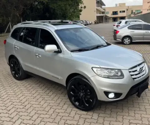 Hyundai Santa Fe Fé Gls 3.5 V6 4x4 blindado 2012 impecável tiptronic 