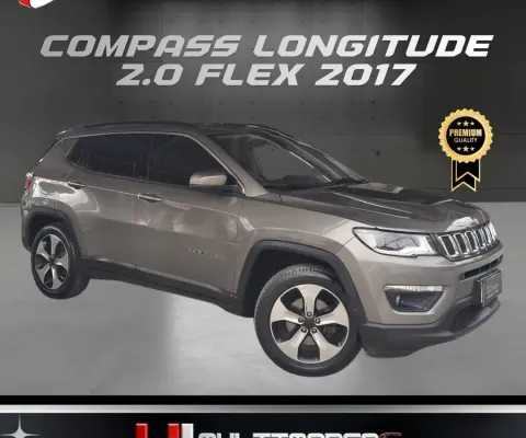 Jeep Compass Longitude 2.0 Flex 4x2 2017 (Excelente Custo Beneficio)