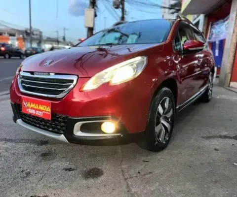 Peugeot 2008 GRIFFE 1.6 FLEX 16V 5P AUT. - Vermelha - 2016/2017