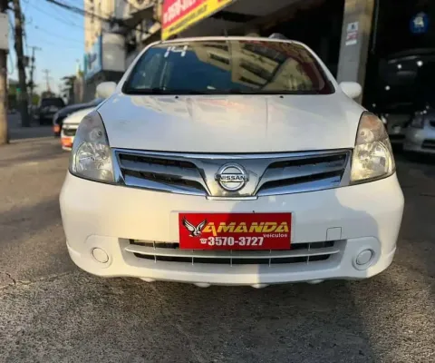 Nissan Livina S 1.8 16V FLEX FUEL AUT. - Branca - 2013/2014