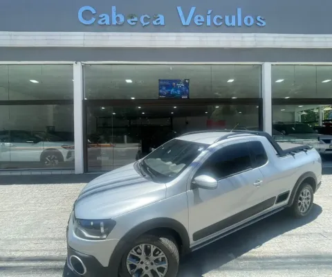 VOLKSWAGEN SAVEIRO CROSS 1.6 CABINE ESTENDIDA 2015 UNICO DONO IMPECAVEL **RARIDADE***
