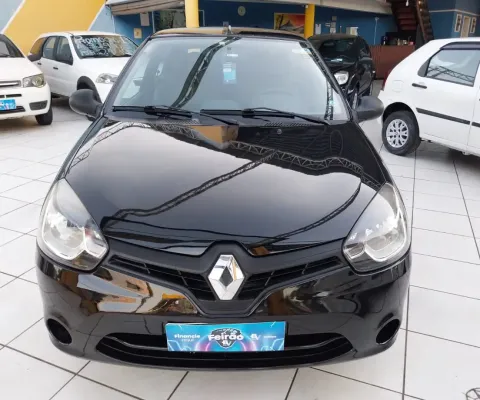 Impecavel clio 1.0 basico 2014 com laudo cautelar aprovado