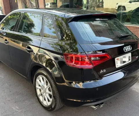 Audi A3 Sportback 1.4 Turbo - interior bege/ Impecável - unico dono.