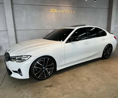BMW 320i Modern/Sport TB 2.0/A.Flex/GP 4p - Branca - 2020/2021