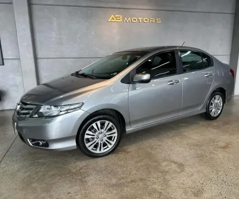 Honda City /  LX FLEX - Cinza - 2013/2014
