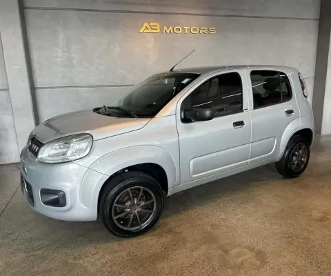 Fiat Uno ATTRACTIVE 1.0 - Prata - 2016/2016