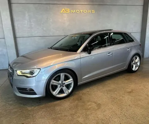 Audi A3 Sportback - Prata - 2015/2016