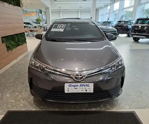 TOYOTA COROLLA GLI Upper 2018 - ELEGÂNCIA E CONFIABILIDADE