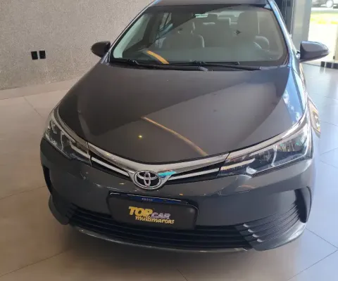 Corolla GLi Upper 2019 Automático, cor Cinza, com apenas 102.000 km 