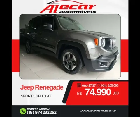 Renegade Sport 1.8 4x2 Flex 16V Aut.