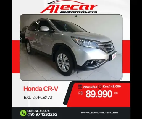 CR-V EXL 2.0 16V 4WD/2.0 Flexone Aut.