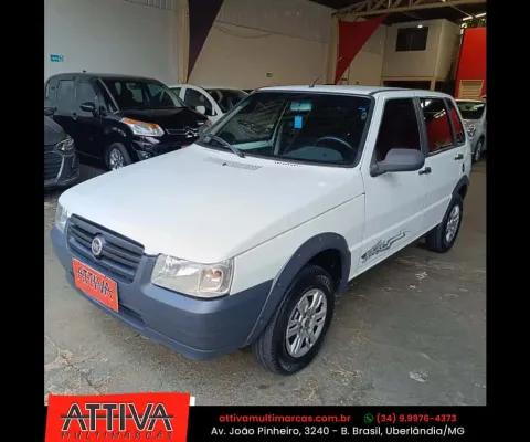 FIAT UNO 1.0 MPI MILLE WAY ECONOMY 8V FLEX 4P MANUAL