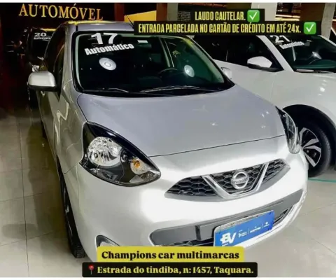 Nissan March 2017 1.6 sl 16v flex 4p xtronic