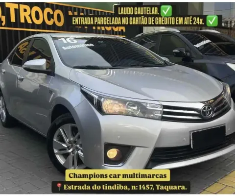 Toyota Corolla 2016 1.8 gli 16v flex 4p automático