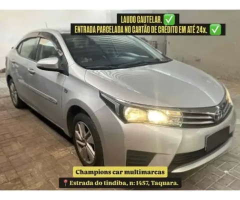 Toyota Corolla 2016 1.8 gli 16v flex 4p automático