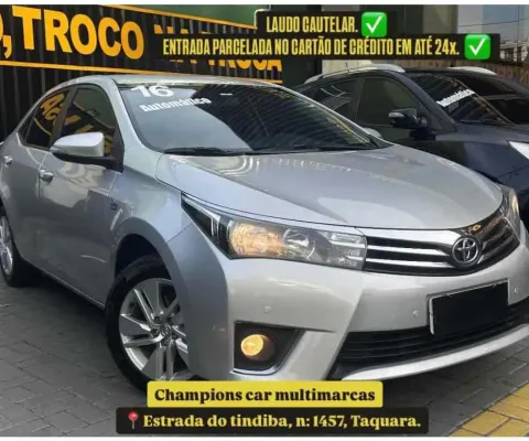 Toyota Corolla 2016 1.8 gli 16v flex 4p automático