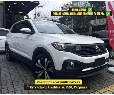 Volkswagen T-cross 2021 1.0 200 tsi total flex automático