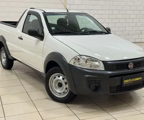 Fiat Strada Strada Working HARD 1.4 Fire Flex 8V CS - Branca - 2019/2019