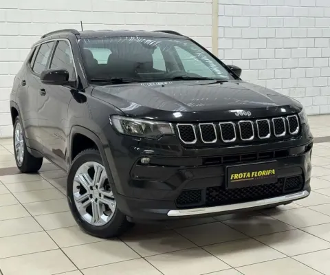 Jeep Compass LONG. T270 1.3 TB 4x2 Flex Aut.  - Preta - 2022/2022