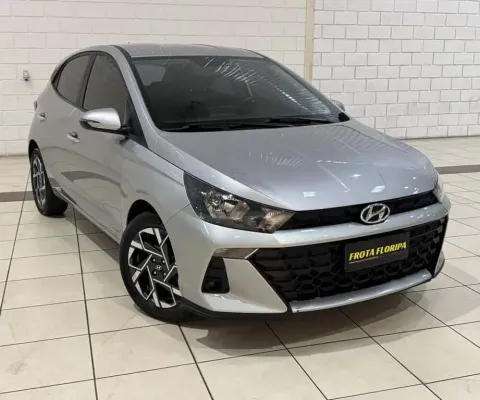 Hyundai HB20 Platinum Plus 1.0 TB Flex 12V Aut.  - Prata - 2022/2023