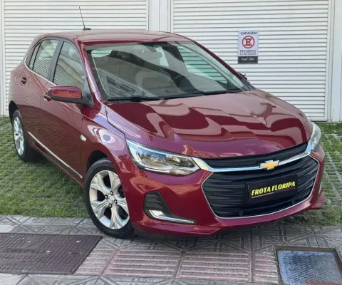 Chevrolet Onix HATCH PREM. 1.0 12V TB Flex 5p Aut.  - Vermelha - 2019/2020