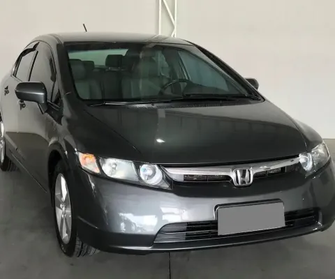civic lxs 2008 cinza