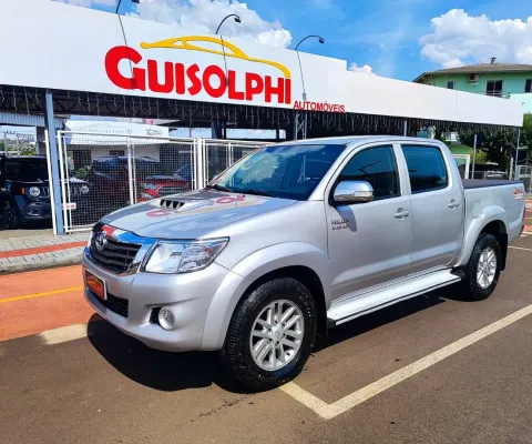 TOYOTA HILUX 3.0 SRV 4X4 CD 16V TURBO INTERCOOLER DIESEL AUTOMÁTICA — 2012